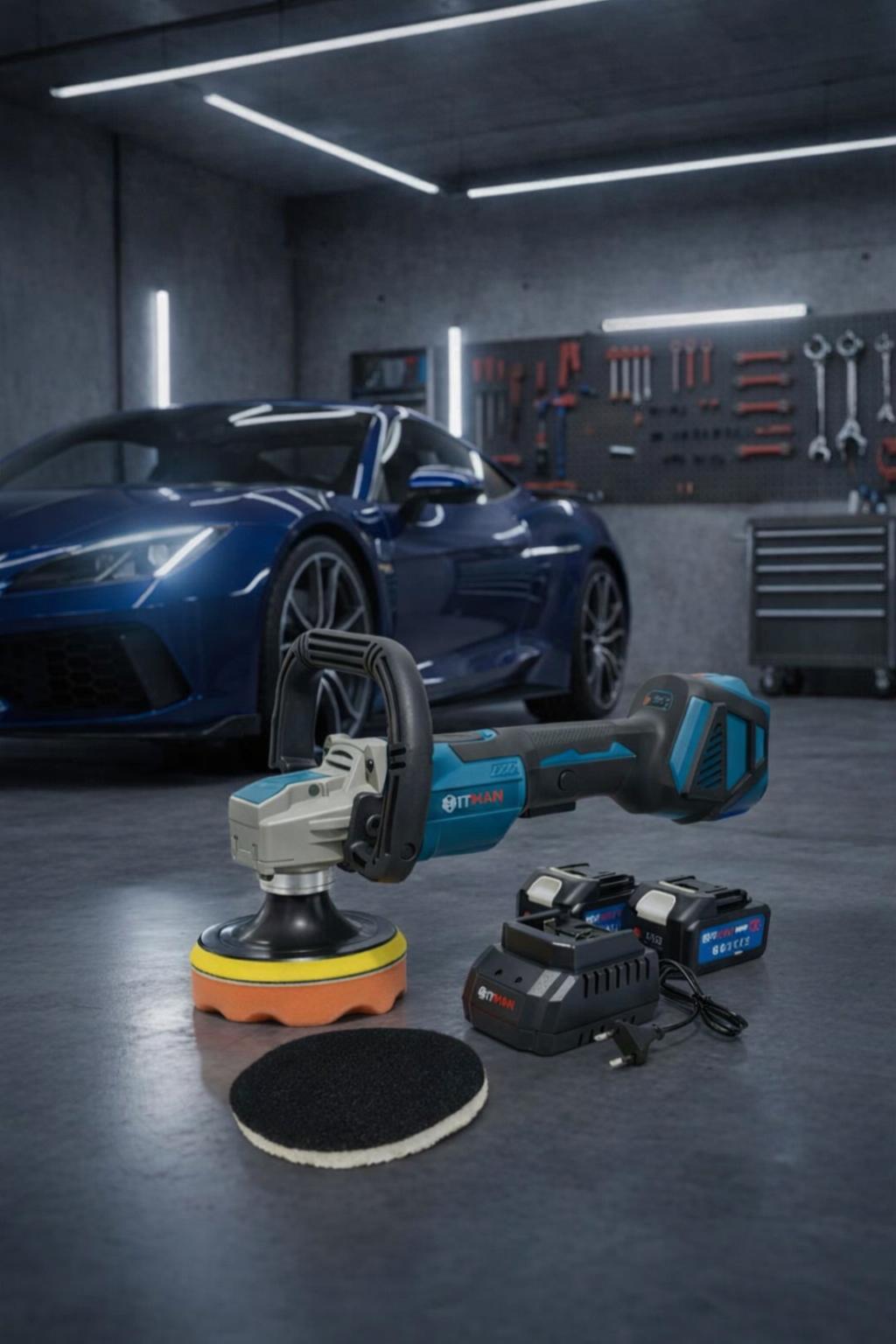 Hitman 62V Aku Polirka – s 2 baterije i punjačem